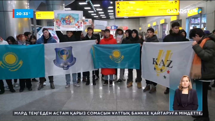 Ел намысын қорғаған спортшылар елге оралды