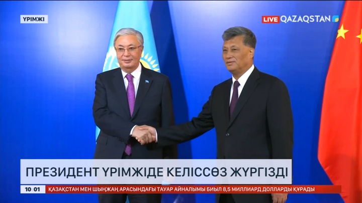 Президент Үрімжіде келіссөз жүргізді