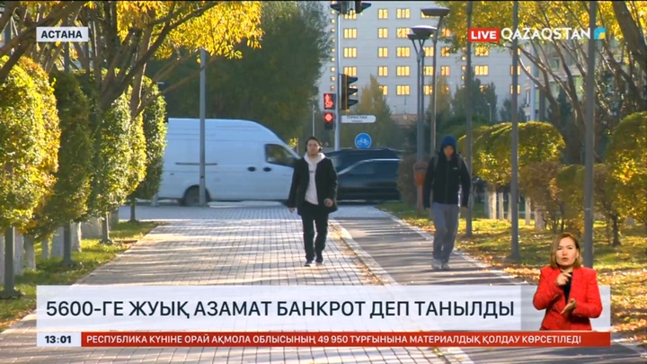 5,6 мыңға жуық азамат банкрот деп танылды