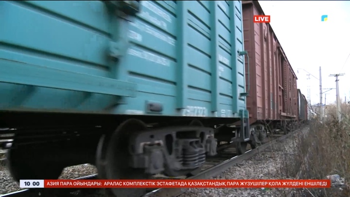 Шығыс Қазақстан облысында 12 вагон рельстен шығып кетті