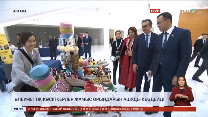 Қазақстанда 260 әлеуметтік кәсіпкер ресми тіркелген