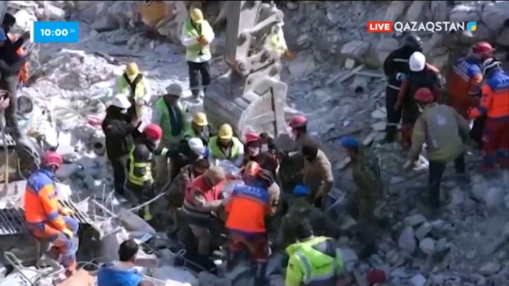 Түркияда жер сілкінісінен 228 сағат өткен соң тағы бір адам құтқарылды