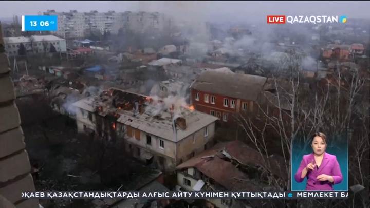 Украинаның шығысындағы Бахмут қаласы үшін шайқас күшейіп келеді