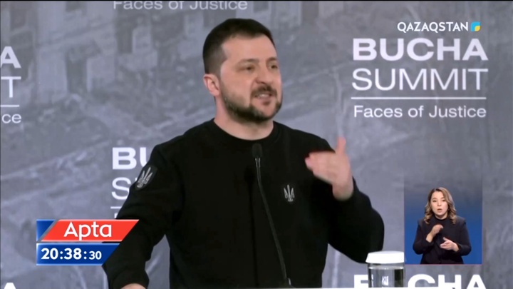 Осы аптада Зеленский 48 сағат бойы пойызбен елді аралады