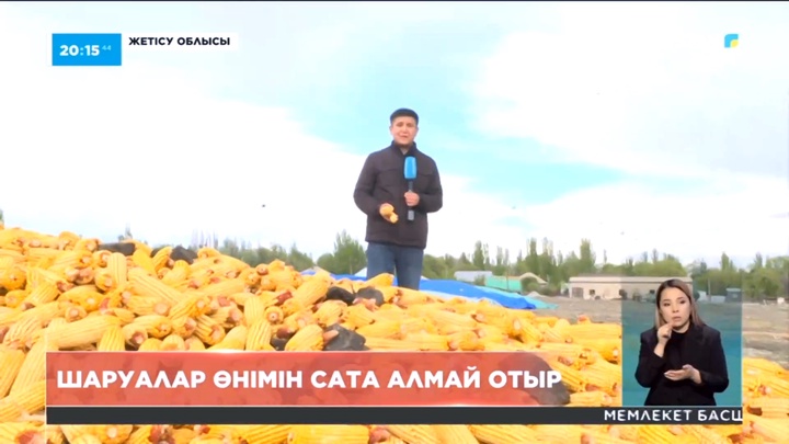 Жетісулық шаруалар өнімін сата алмай отыр