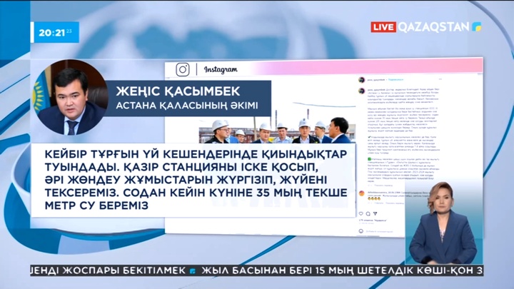 Астанада су тапшылығы қашан шешіледі?