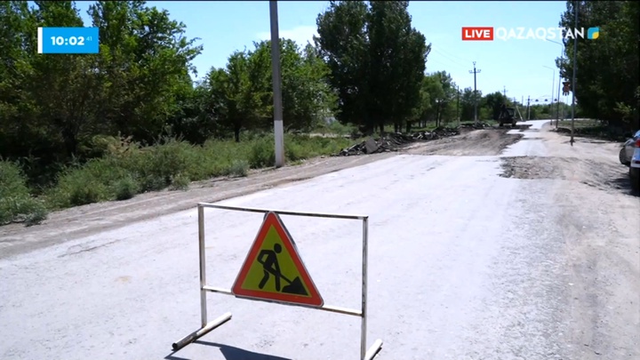 Қызылорда облысында 76 млн теңгеге салынып жатқан жол талапқа сай келмейді