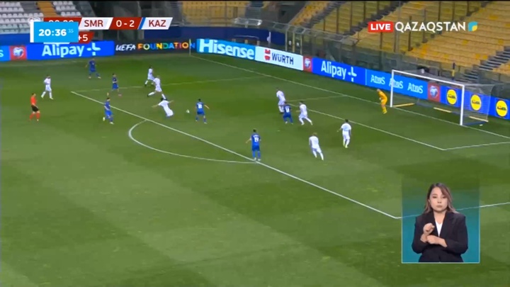 Бүгін түнде футболдан Қазақстан ұлттық құрамасы Солтүстік Ирландиямен кездеседі