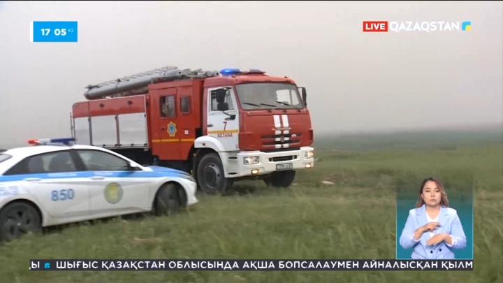 Астананың іргесіндегі өртті сөндіру жұмыстары  жалғасып жатыр