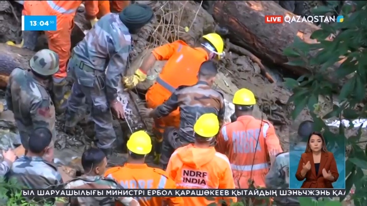 Үндістанда жоғалып кеткендер іздестіріліп жатыр