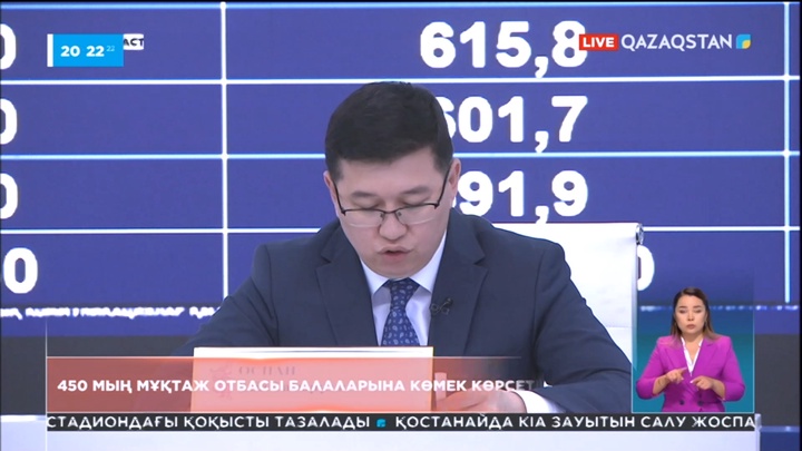 Ел бойынша 450 мың мұқтаж отбасы балаларына көмек көрсетіледі