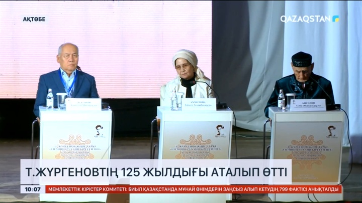 Ақтөбеде Т. Жүргеновтің 125 жылдығы аталып өтті