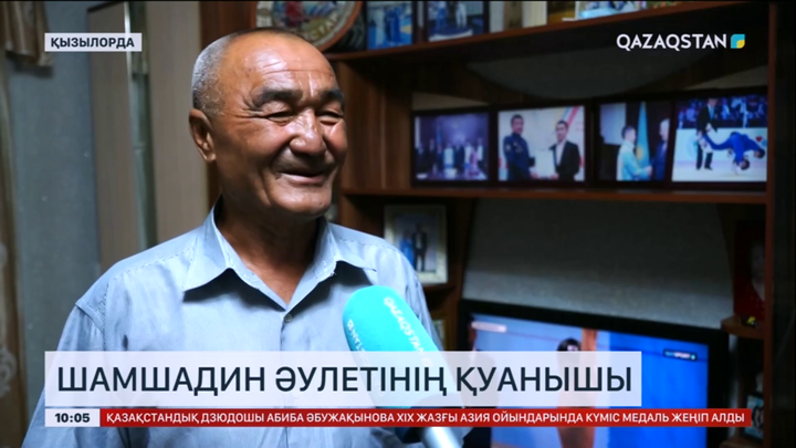 Мағжан Шамшадиннің әкесі: Олимпиадада көк туымызды желбіретеді деп сенемін