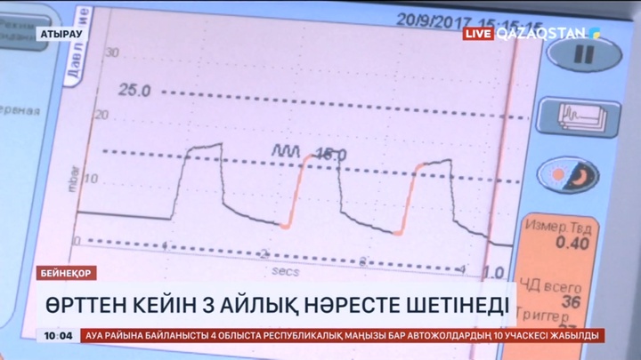 Атырауда тұрғын үйдегі жарылыстан зардап шеккен 3 айлық нәресте шетінеді
