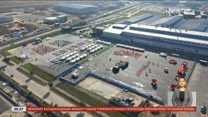 «Hyundai Trans Kazakhstan» зауыты жанынан технопарк салынып жатыр