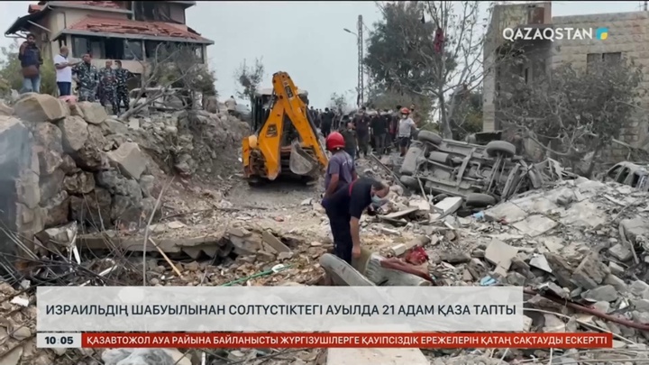 Израильдің шабуылынан Ливанның солтүстігіндегі ауылда 21 адам қаза тапты