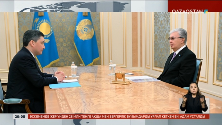 Президент Премьер-Министрді қабылдады