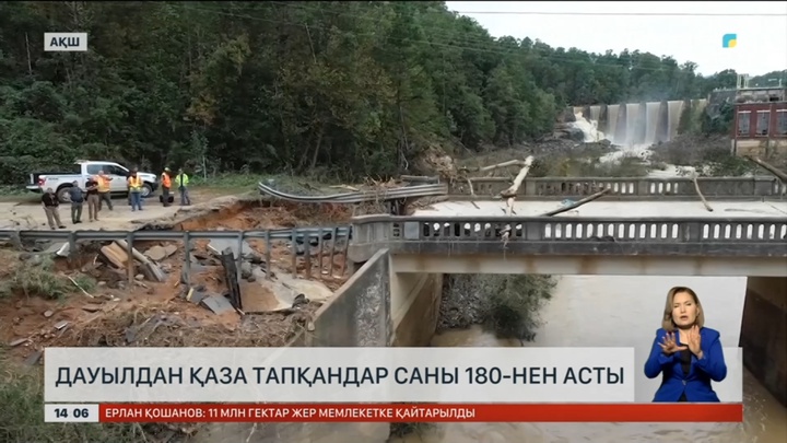 АҚШ-та дауылдан қаза тапқандар саны 180 адамнан асты
