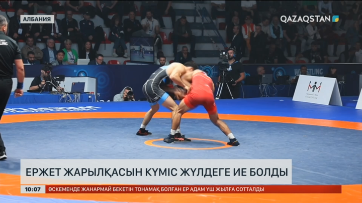 Ержет Жарылқасын күміс жүлдеге ие болды