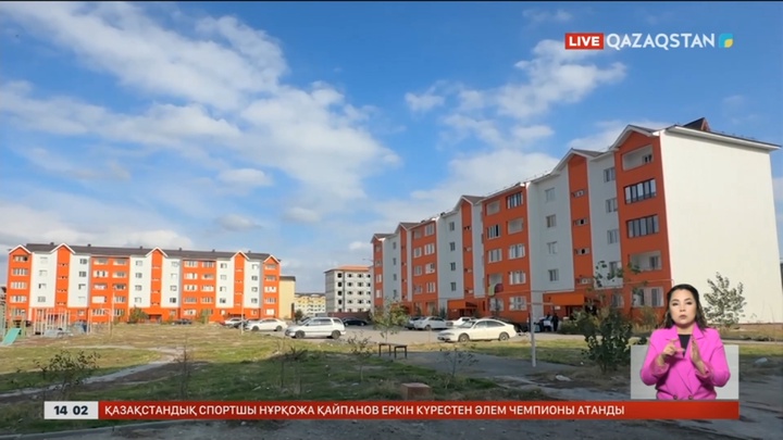 Тараздың шағын ауданы жарты ай жылусыз отыр