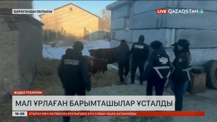 Қарағанды облысында барымташылар ұсталды