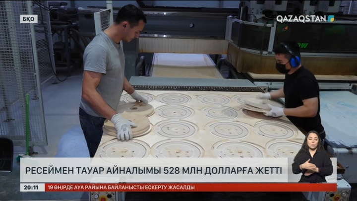 Ресеймен тауар айналымы 528 млн долларға жетті