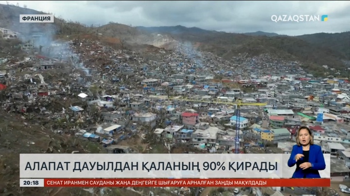 Мозамбикте алапат дауылдан қаланың 90 пайызы қирады