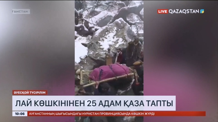 Ауғанстанда лай көшкінінен 25 адам қаза тапты