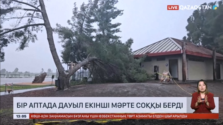 Калифорния штатында бір аптада дауыл екінші мәрте соққы берді