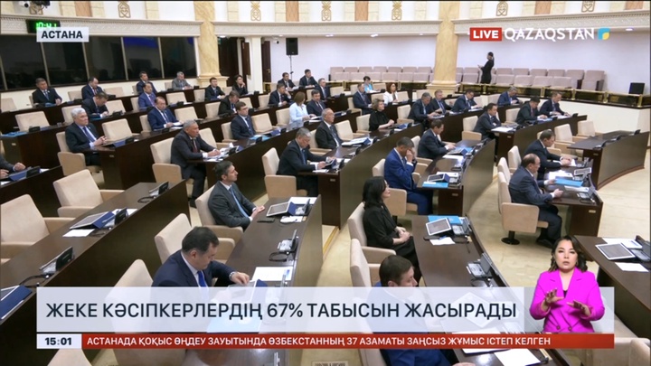 Елімізде жеке кәсіпкерлердің 67 пайызы табысын жасырады