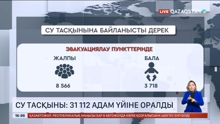 Су тасқыны: 31 мыңнан астам тұрғын үйіне оралды