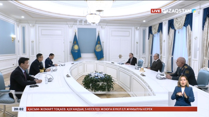 Мемлекет басшысы ҚХР қорғаныс министрін қабылдады