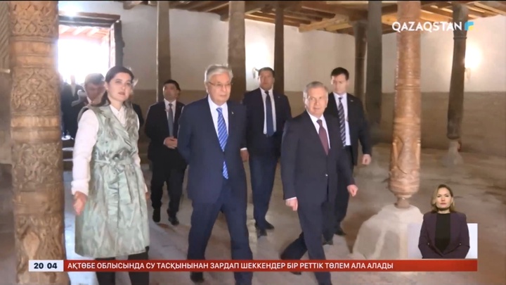 Мемлекет басшысы ресми сапарымен Өзбекстанға барды