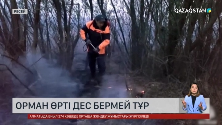 Ресейде орман өрті дес бермей тұр