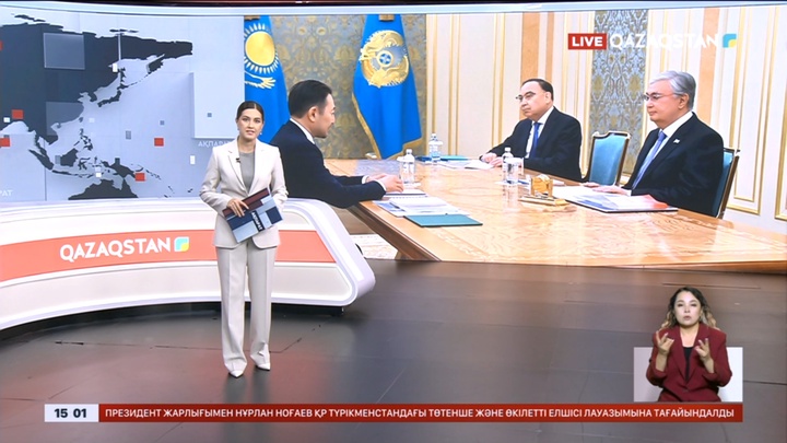 Президент Қайрат Сарыбайды қабылдады