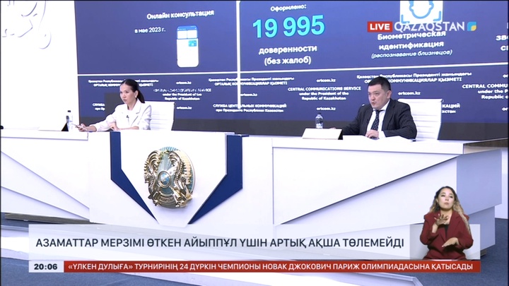 Азаматтар мерзімі өткен айыппұл үшін артық ақша төлемейді