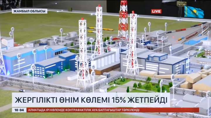 Елімізде жергілікті өнім көлемі 15%-ға жетпейді