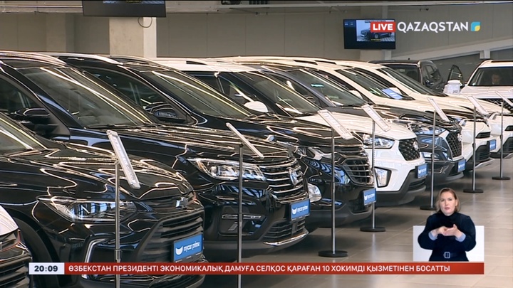 Жаңа көлік сатылымы күрт өсті