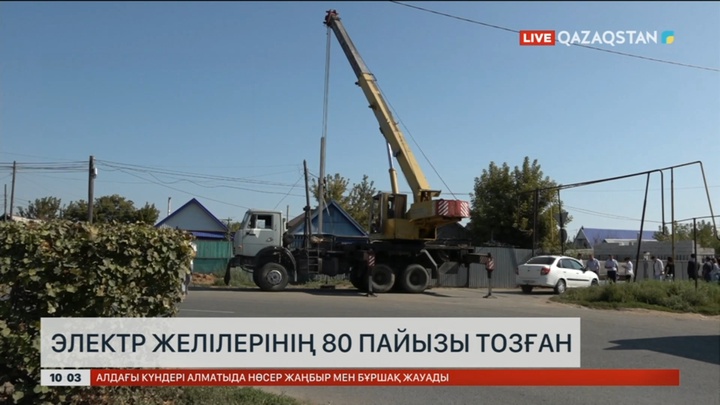 БҚО-да электр желілерінің 80 пайызы тозған