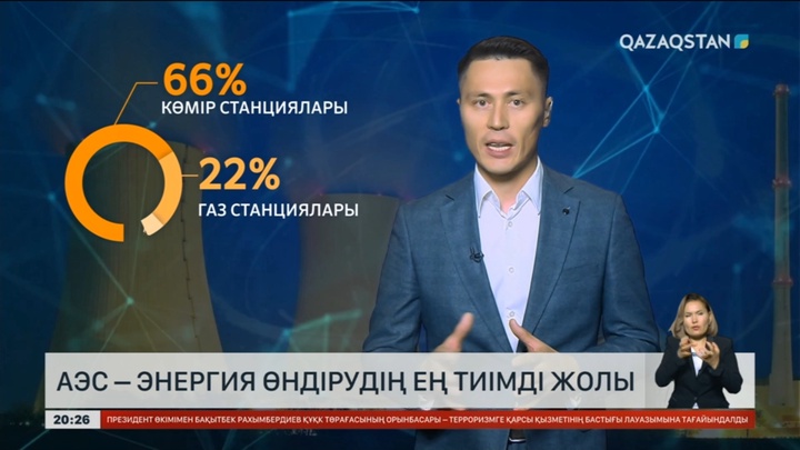 АЭС - энергия өндірудегі ең тиімді тәсіл