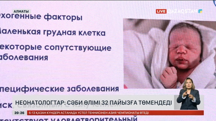 Неонатологтар: Сәби өлімі 32 пайызға төмендеді
