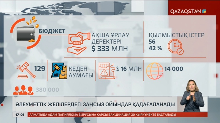 Әлеуметтік желілердегі заңсыз ойындар қадағаланады