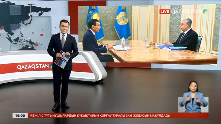 Президент ОСК төрағасы Нұрлан Әбдіровті қабылдады