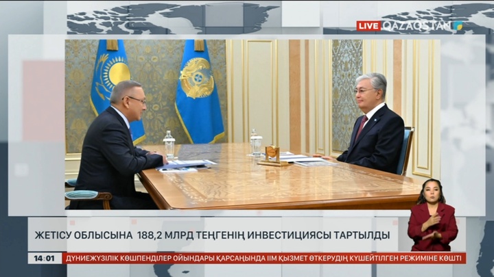 Жетісу облысына 188,2 млрд теңгенің инвестициясы тартылды