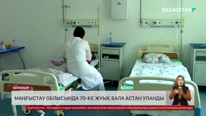 Маңғыстау облысында 67 бала астан уланды