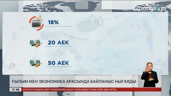 Ғылым мен экономика арасында байланыс нығаяды