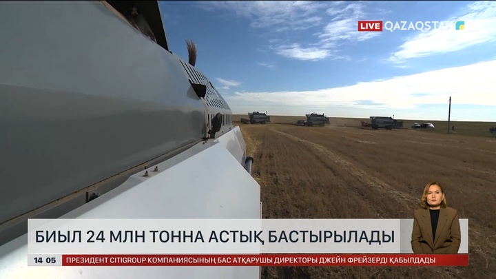 Биыл 24 млн тонна астық бастырылады
