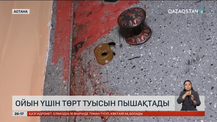 21 жастағы жігіт ойын үшін төрт туысын пышақтады