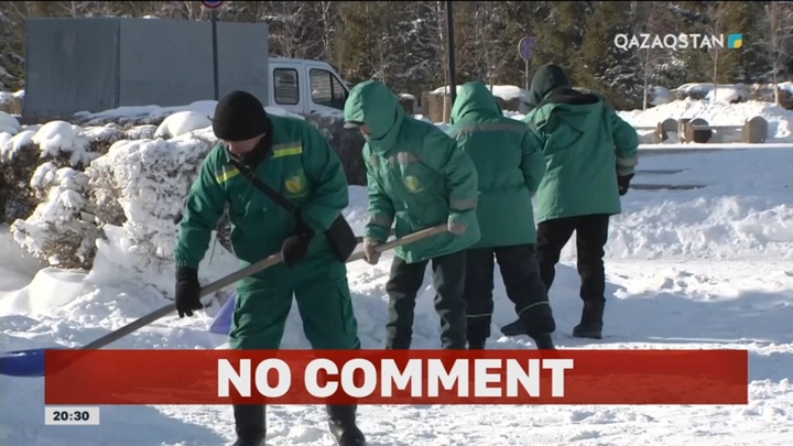 Еріктілер тазалық қызметкерлерін қуантты