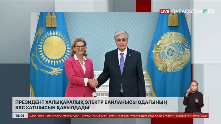 Президент Халықаралық электр байланысы одағының бас хатшысын қабылдады